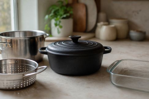 Les essentiels pour cuisiner sain : focus sur les cocottes et leurs alternatives