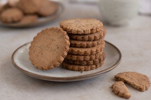 Sablés noisette et chocolat au lait : plaisir simple