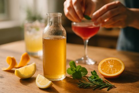 Atelier sirops maison : sublimer vos cocktails facilement
