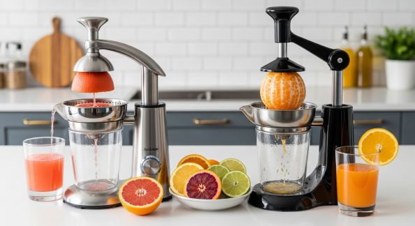 Comparatif des presse-agrumes électriques pour des jus vitaminés