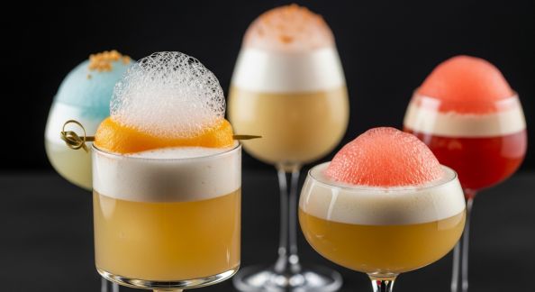 Mousses et écumes : techniques modernes pour cocktails innovants