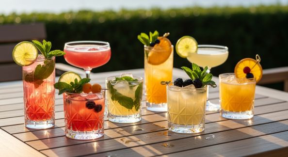 Cocktails d’été : fraîcheur et simplicité au rendez-vous