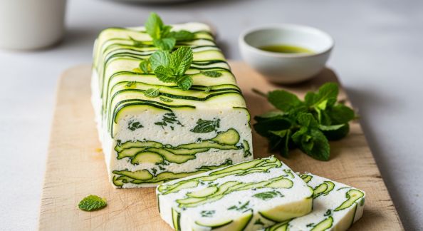 Terrine de Courgettes à la Ricotta et Menthe Fraîche