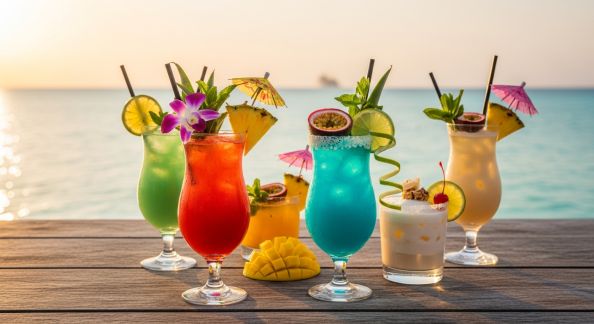 Cocktails Tropicaux: Un Voyage Exotique en Verre