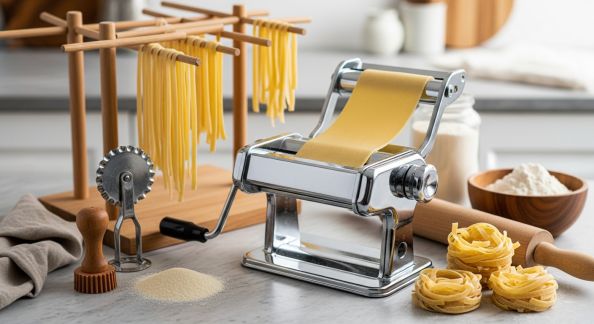 Les indispensables pour réussir ses pâtes maison : machine et accessoires